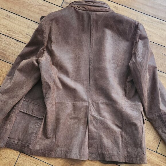 DANIER men's Suede Jacket - Picture 5 of 5